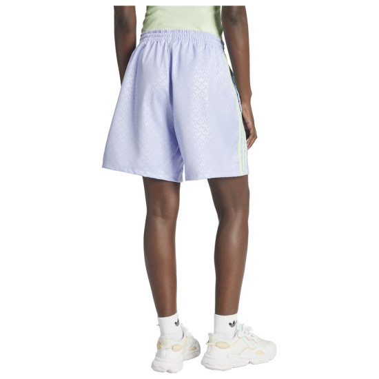 Adidas Γυναικείο σορτς Trefoil Monogram Satin Shorts